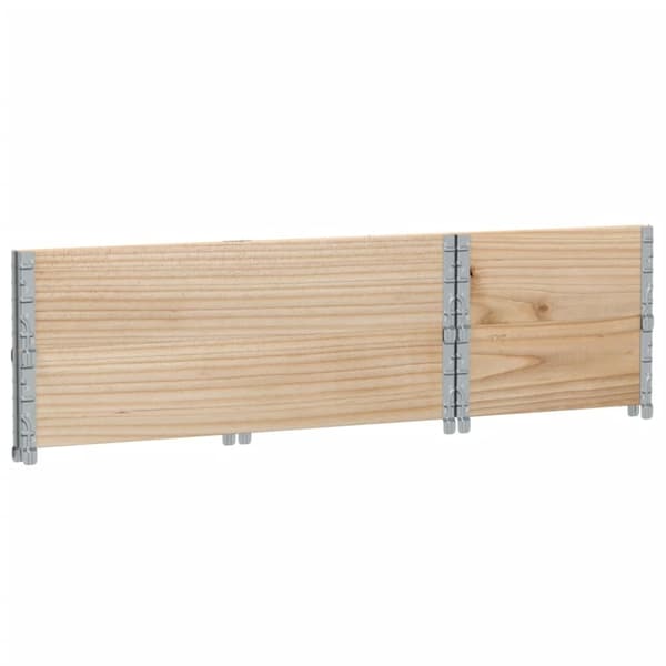 vidaXL Pallekarmer 2 stk 100x50 cm heltre furu