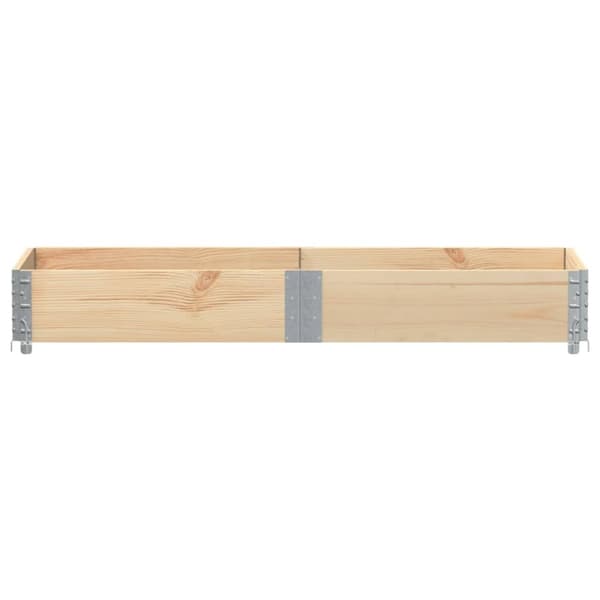 vidaXL palleramme 150x50 cm massivt fyrretræ