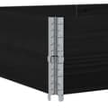 Miniatyrbillede 7 af 8: vidaXL pallerammer 2 stk. 150x100 cm massivt fyrretræ sort