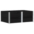 Miniatyrbilde 1 av 8: vidaXL Pallekarmer 3 stk svart 150x100 cm heltre furu