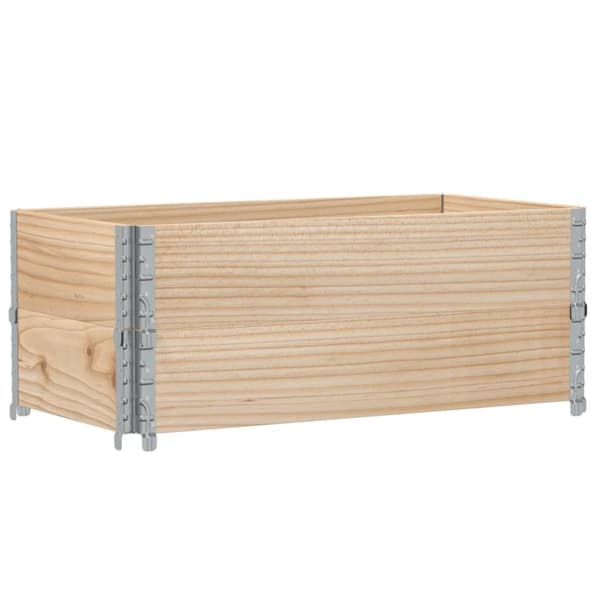 Kuormalavan reunukset 2 kpl 100x50 cm täysi mänty