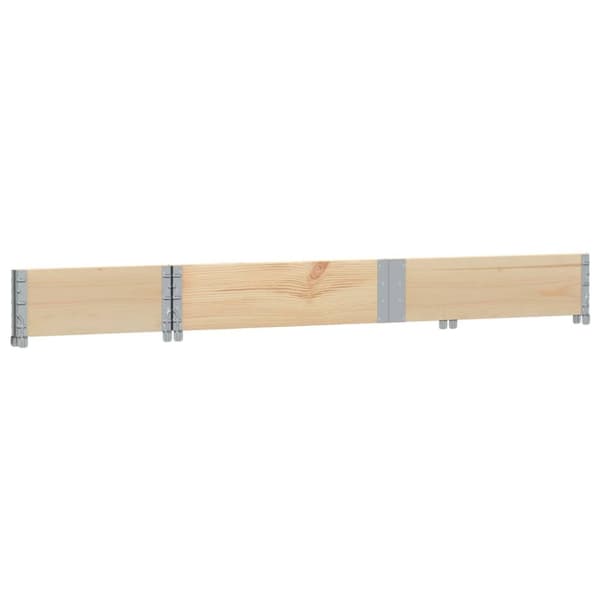 palleramme 150x50 cm massivt fyrretræ