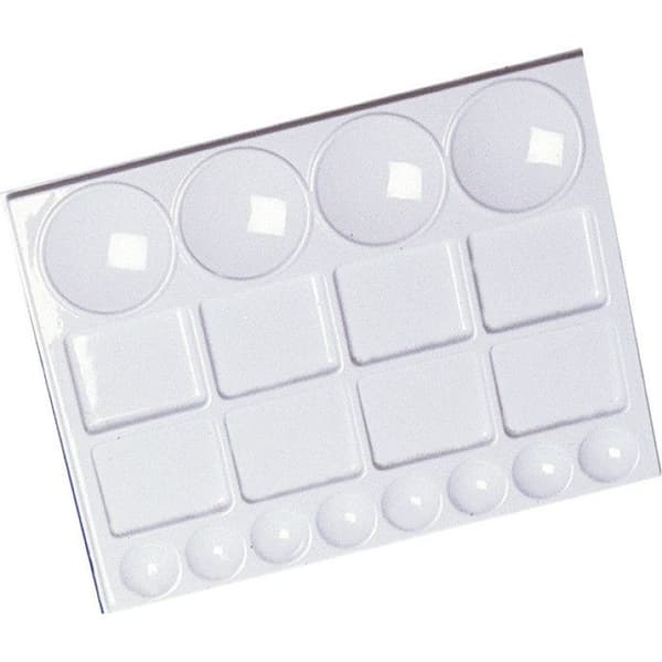 Palette XXL rektangulär i plast 32 x 24,5 cm