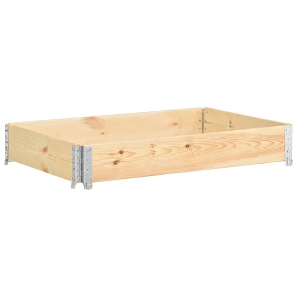 Pallkrage 50x150 cm massiv furu