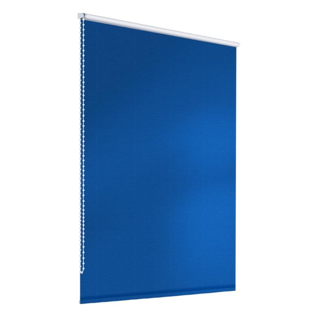 Mørklægningsgardin Verdunklungsrollo blackout Klemmfix mørkeblå 100x230cm