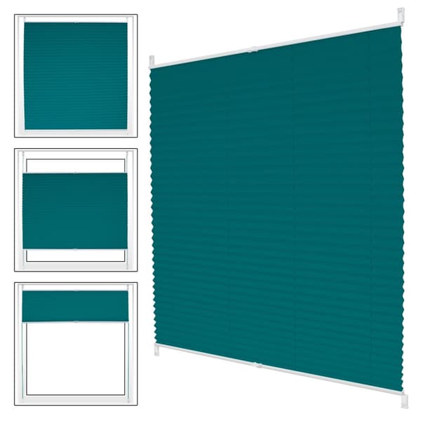 ECD Germany Pidätetty puristin korjaus ilman porausta 85 x 200cm bensiini Katsoo aurinkoa ja suojaa Faltrollo-kaihtimet, joissa on kiinnityskantaja