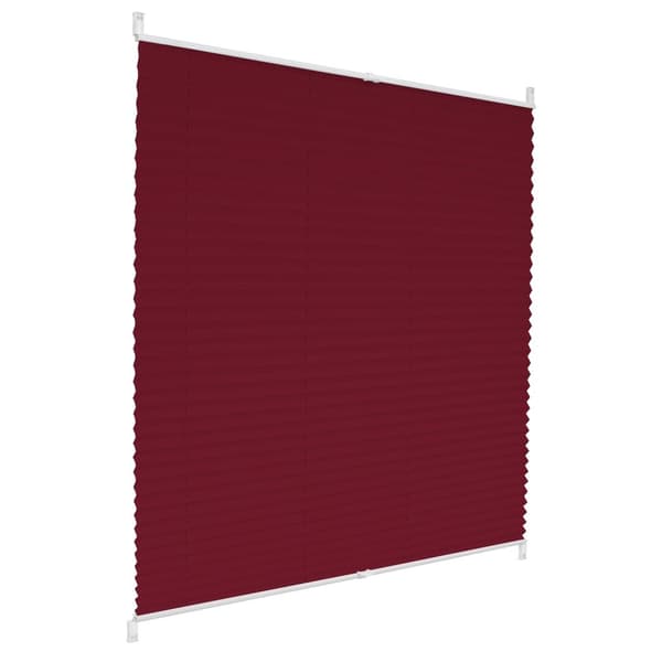 ECD Germany Pidätetty puristin korjaus ilman porausta 100x200cm Bordeaux ViewT Sun ja etsii suojaa Faltrollo-venetsialaista sokea kiristyskantaja