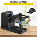Miniatyrbild 2 av 6: Keps Hattpress - Digital Display, Gjutning av Aluminium Värmeplatta, LCD Regulator