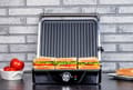 Miniatyrbillede 5 af 6: Kontaktgrill - Rustfrit stål - 30x25 cm - 2000W - Eldom