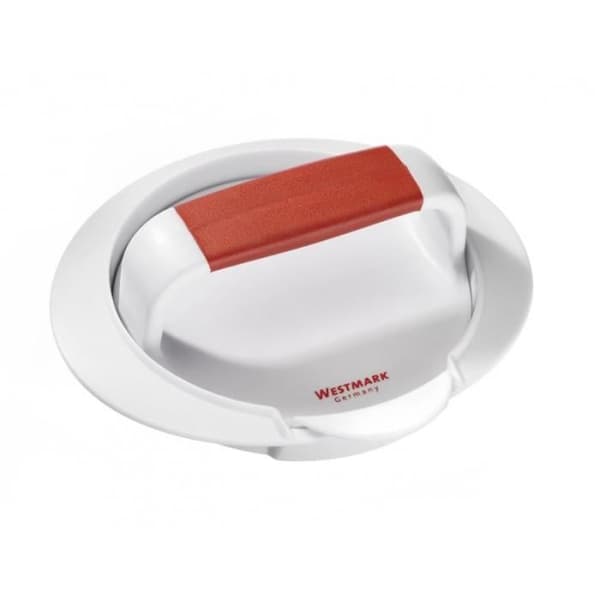 Hamburgerpress - Westmark - Vit - 16 cm - Lätt att släppa - Halkfri