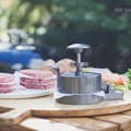 Miniatyrbild 2 av 4: HTBE® TD® Professional Burger Press Hamburger Matlagning Grill Grill Stek Biff Nötkött Köttrestaurang Picknicktillbehör
