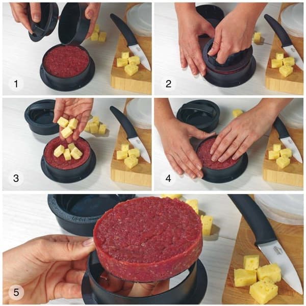 Hamburgerpress - färspress Lacor - 60259