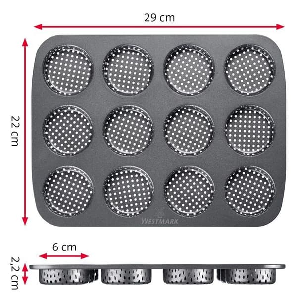 Hamburgerpress - Westmark färspress - 622322E7 - Miniset med 4 hamburgertillbehör i aluminium