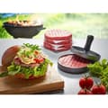 Miniatyrbild 2 av 2: Set med 3 Gefu BBQ hamburgare - silver - TU