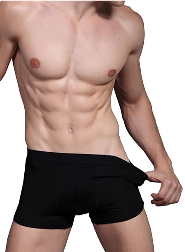 INF Bambu alushousut Medium Black, 5 kpl