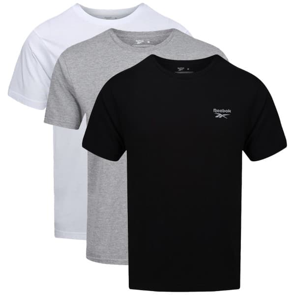 Reebok 3-pack Santo Crew Neck T-Shirt