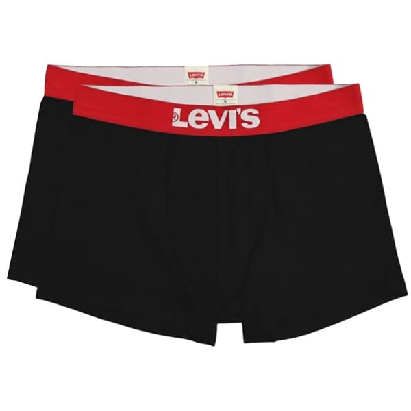 Levi's Boxer 2 Pairs Briefs 37149-0272, Mand, Boxershorts, Sort Black M