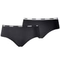 Miniatyrbillede 1 af 2: Puma Hipsters 2 Pack 603022001-200, Kvinde, Trusser, Sort