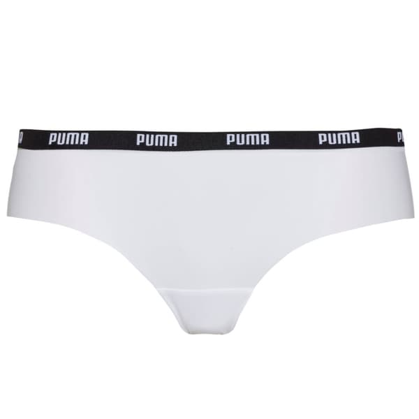 Puma Brazilian Briefs 2 Pack 603051001-300, Kvinna, Trosor, Vit