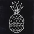 Miniatyrbild 1 av 4: String Art Box - Blackboard Ananas tråd konst 22 x 22 cm