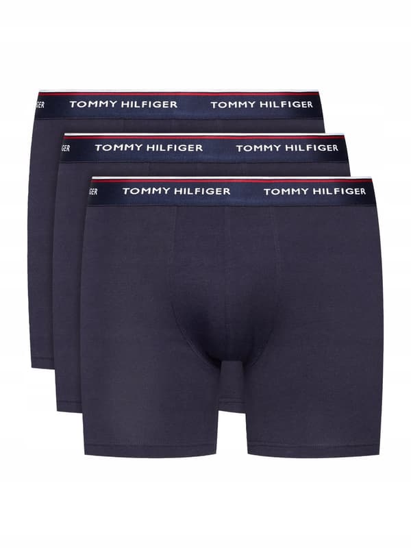 Tommy Hilfiger Män boxare Navy 3 pack trunk