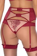 Miniatyrbild 3 av 5: Roza Mehendi Thong Claret