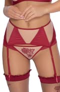 Miniatyrbild 4 av 5: Roza Mehendi Thong Claret