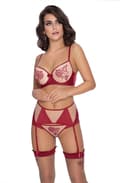 Miniatyrbild 1 av 5: Roza Mehendi Thong Claret