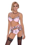 Miniatyrbild 8 av 9: Roza Natali Pink Thong