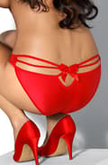 Miniatyrbillede 3 af 6: Roza Mimi Brief Red