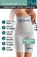 Miniatyrbillede 2 af 3: Control Body 410604 High Waist Long Shaping Shorts Bianco