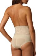 Miniatyrbillede 4 af 4: Control Body 311572 Shaping Brief With Screen Print Lace Skin