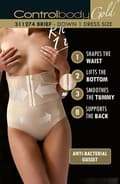 Miniatyrbillede 4 af 5: Control Body 311274 Corset Shaping Brief Skin