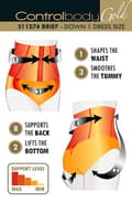 Miniatyrbillede 5 af 5: Control Body 311274 Corset Shaping Brief Skin