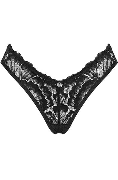 Obsessive Alessya Panties Black Blondetrusser