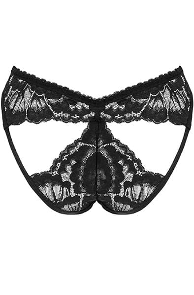 Obsessive Alessya Panties Black Blondetrusser