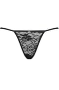Miniatyrbild 3 av 5: Obsessive Kokietta Thong Black Trosa