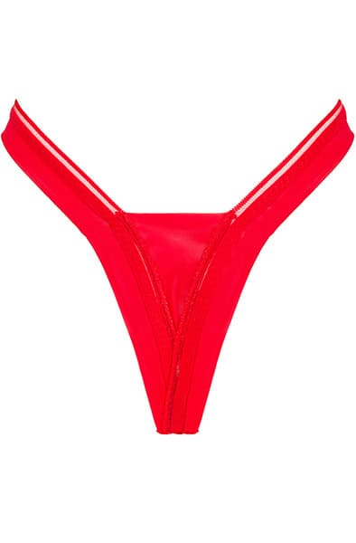Obsessive Larisya Thong Red Pitsi pikkuhousut