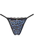 Miniatyrbillede 3 af 5: Obsessive Nadines Thong Blue Trusser