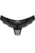 Miniatyrbild 3 av 5: Obsessive Ivannes Panties Black Spetstrosa