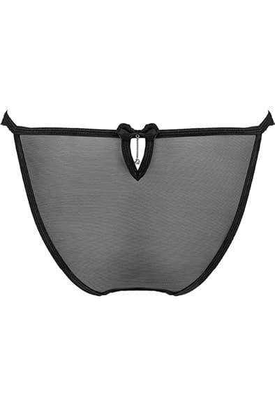 Obsessive Ivannes Panties Black Spetstrosa