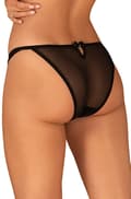 Miniatyrbild 2 av 5: Obsessive Ivannes Panties Black Spetstrosa