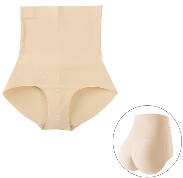 INF Vadderade kontrolltrosa Fake Buttock Trosa Butt Lifter för kvinnor