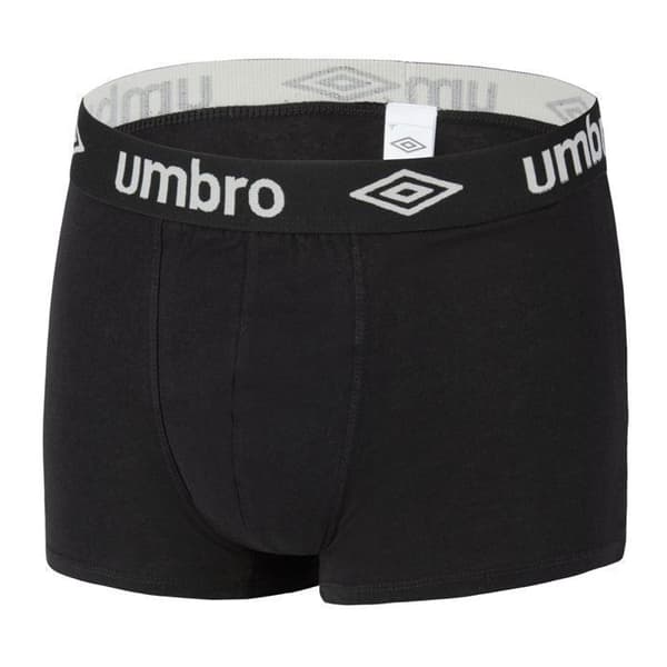 Umbro boxershorts för män - Paket med 3 - 100 % mjuk och allergivänlig bomull - Flerfärgad
