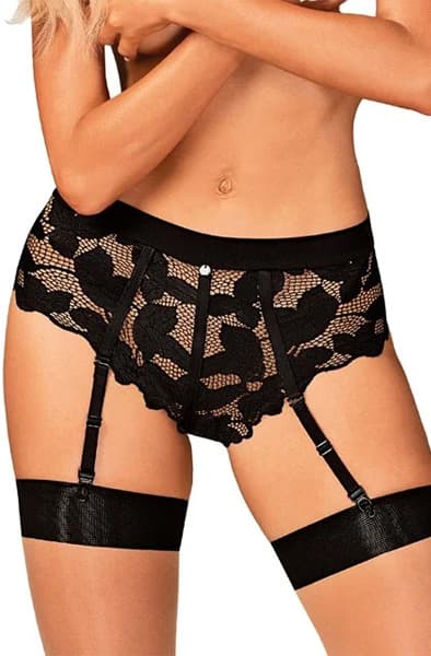 Obsessive Editya Garter Panties Trusser M/L