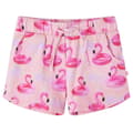 Miniatyrbilde 1 av 9: vidaXL Barneshorts med snor lyserosa 116