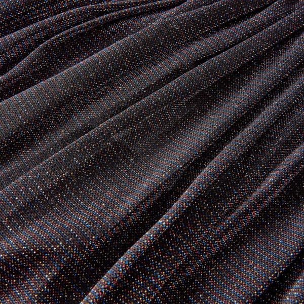 vidaXL Plisserad kjol för barn glitter marin 140