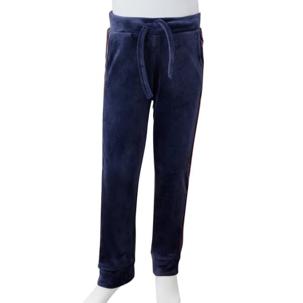 vidaXL Joggingbukser str. 140 marineblå