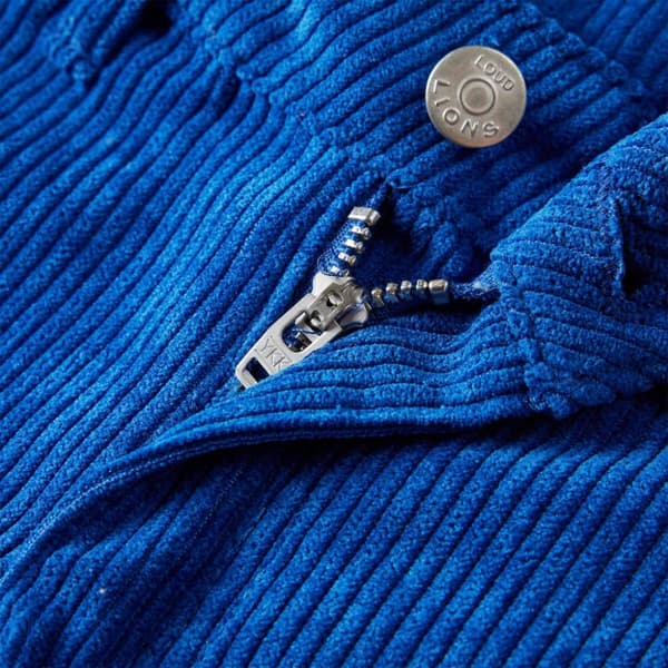 vidaXL Lasten vakosamettihousut koboltinsininen 116