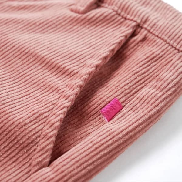 vidaXL Lasten housut vakosametti vanha pinkki 116